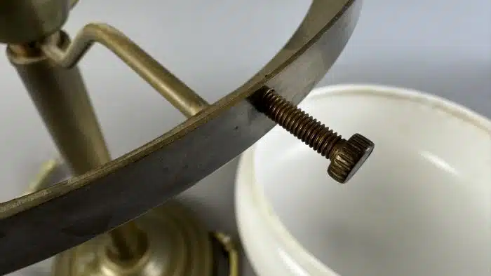 Tischlampe, Modell Strindberg, erste Hälfte des 20. Jahrhunderts. – Bild 5