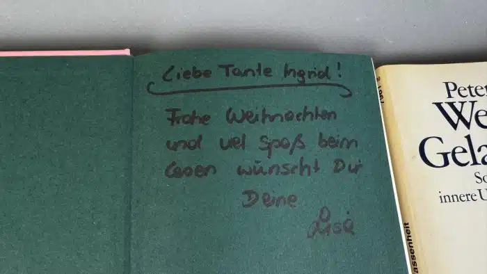 Posten Bücher mit persönlichen Widmungen – Bild 7