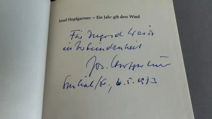 Posten Bücher mit persönlichen Widmungen – Bild 10