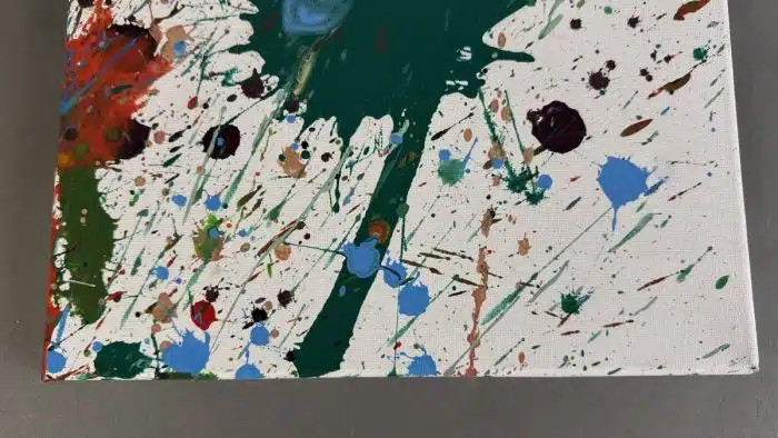 Action Painting af Leinwand – Bild 4