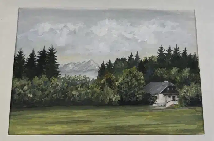 Aquarell auf Papier – Bild 2