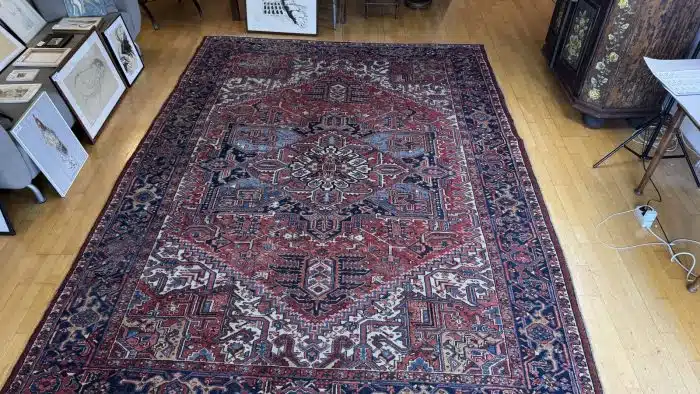 farbenfroher großer Wohzimmer Perserteppich – Bild 2