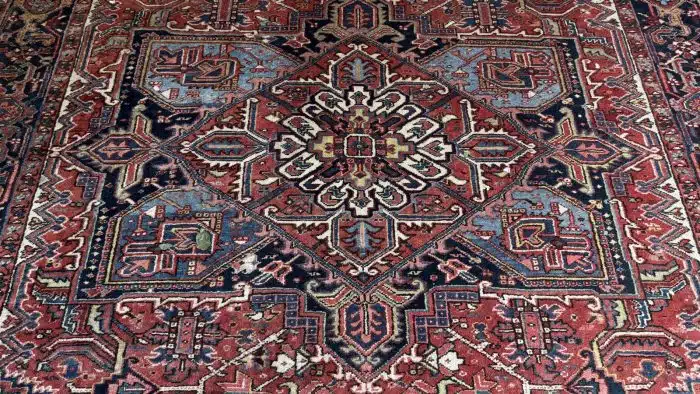 farbenfroher großer Wohzimmer Perserteppich – Bild 7