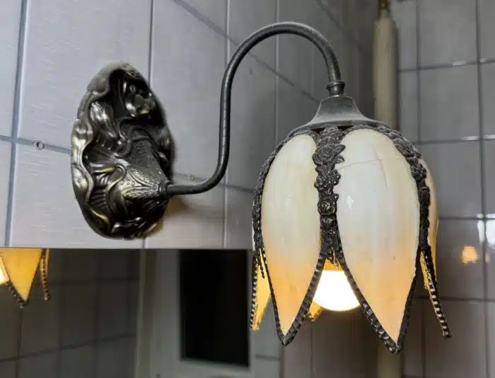 Jugendstil Wandlampe