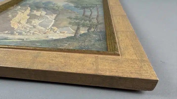 Raimund Kalcher (Villach 1889-1959)  Steinbruch im Krastal  signiert Kalcher, datiert 23, 48,5 x 36,5 cm – Bild 6