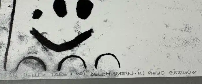 Rudi Benetik (Jaunstein/Podjuna 1960 geb.) "Am hellen Tage" offset printing datiert1995  42 x 29,5 – Bild 4
