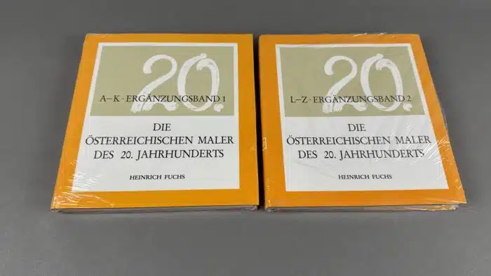 Heinrich Fuchs "Die Österreichischen Maler" Ergänzungsband 1: A-K -  Ergänzungsband 2: L-Z Originalverpackt
