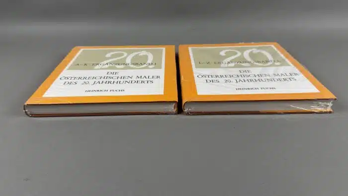 Heinrich Fuchs "Die Österreichischen Maler" Ergänzungsband 1: A-K -  Ergänzungsband 2: L-Z Originalverpackt – Bild 2