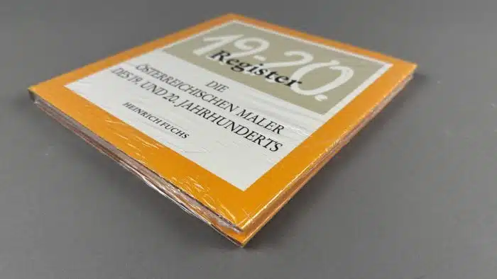 Heinrich Fuchs - Die österreichischen Maler des 19. und 20. Jahrhunderts. Register. Originalverpackt – Bild 3
