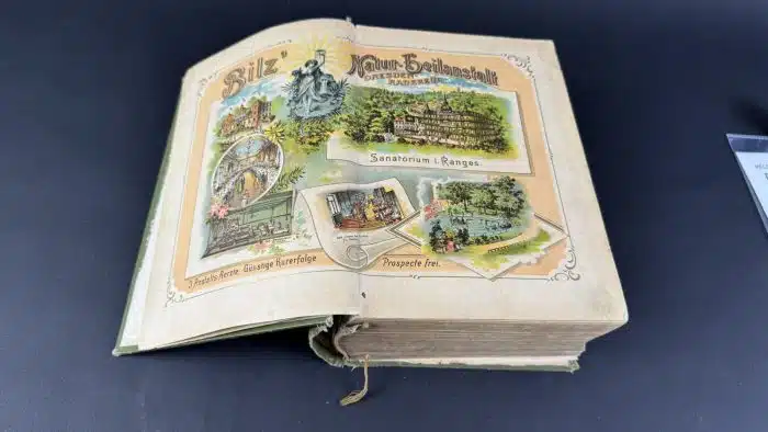 Antikes medizinisches Buch von Bilz über Naturheilkunde und Gesundheitsfürsorge 1894 – Bild 3