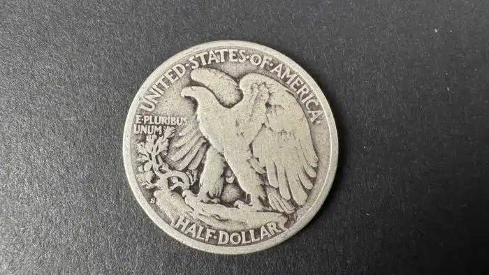 3 Stück half dollar 900 Silber 1943 1944 1944 – Bild 3
