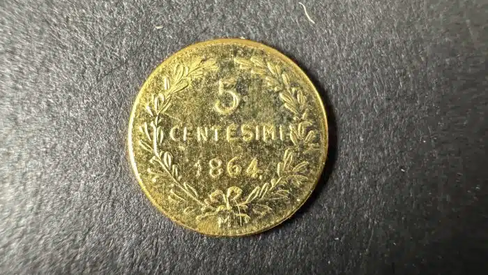 San Marino 5 Centesimi 1864