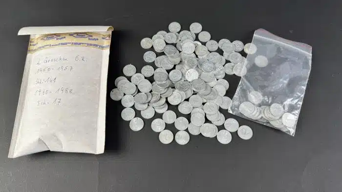 Posten 2 Groschen Münzen siehe Bilder