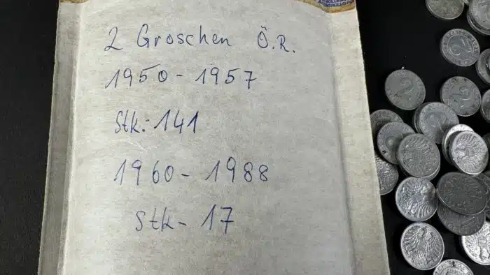 Posten 2 Groschen Münzen siehe Bilder – Bild 2
