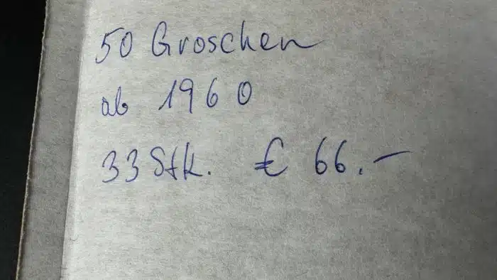 Posten 50 Groschen ab 1960  Münzen siehe Bilder – Bild 3