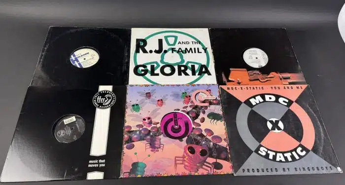 Posten  Schallplatten ausgefallene Stücke Siehe Bilder
