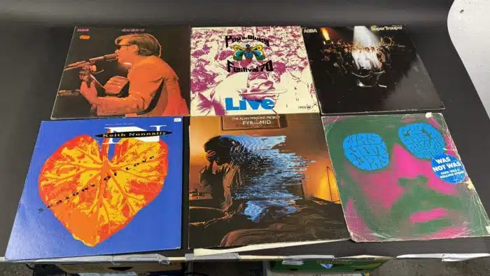 Posten  Schallplatten ausgefallene Stücke Siehe Bilder