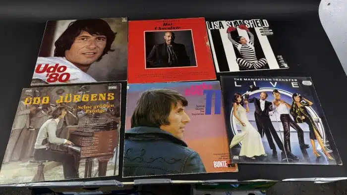 Posten  Schallplatten ausgefallene Stücke Siehe Bilder