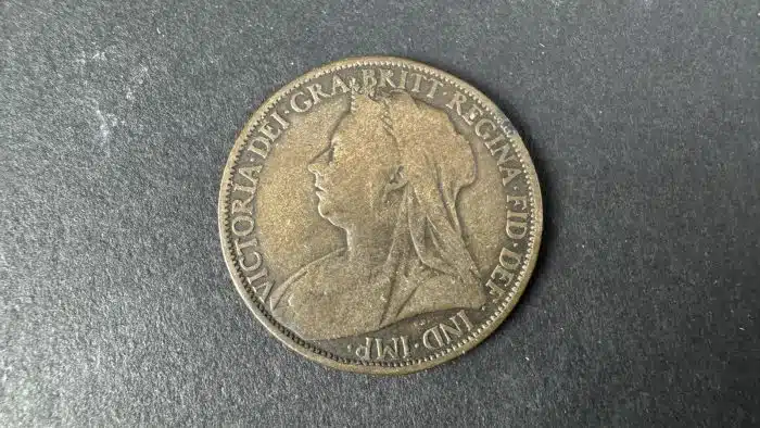 1 Kreuzer 1800, One Penny 1899 siehe Bilder – Bild 2