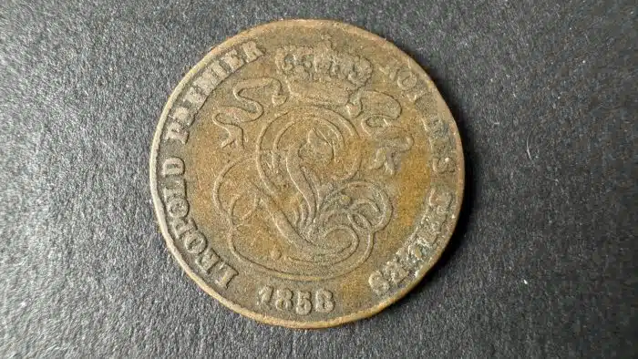 2 cent Leopold 1858 siehe Bilder – Bild 2