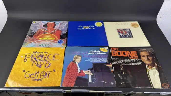 Posten  Schallplatten ausgefallene Stücke Siehe Bilder
