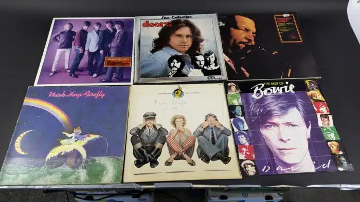 Posten  Schallplatten ausgefallene Stücke Siehe Bilder