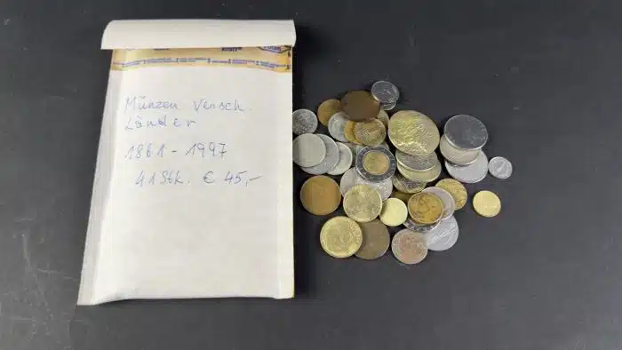 Posten verschiedene Länder Münzen ab 1861  siehe Bilder