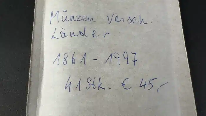 Posten verschiedene Länder Münzen ab 1861  siehe Bilder – Bild 3