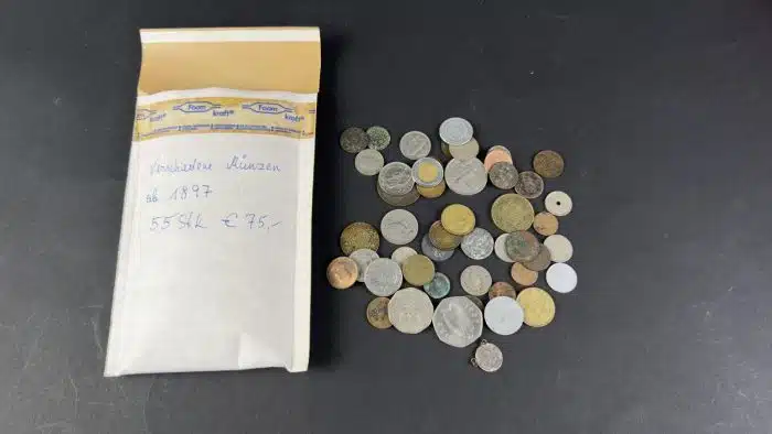 Posten verschiedene Länder Münzen ab 1897  siehe Bilder