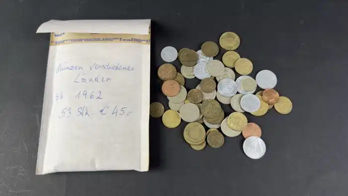 Posten verschiedene Länder Münzen ab 1962  siehe Bilder