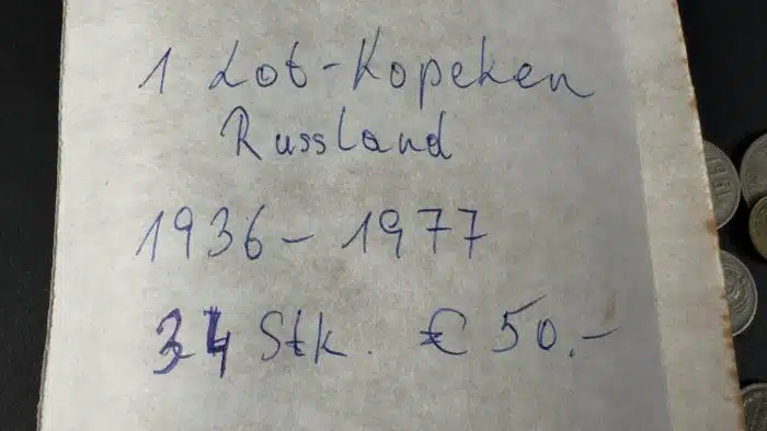 Posten Copeken verschiedene Münzen ab 1936  siehe Bilder – Bild 3