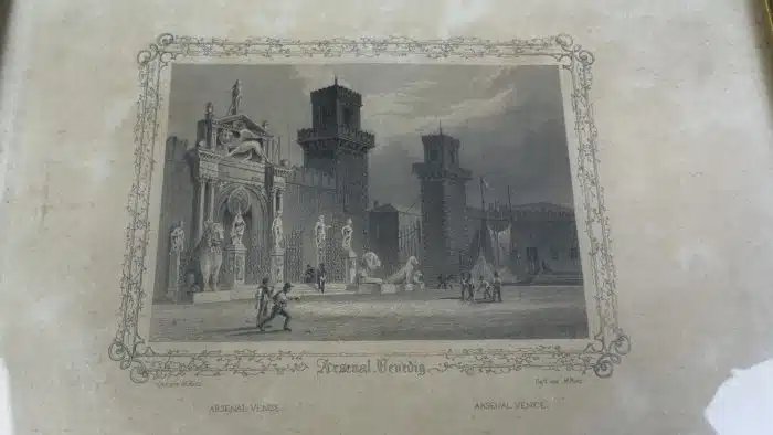 Arsenal in Venedig.  24x 16 - 10 x 13 – Bild 2