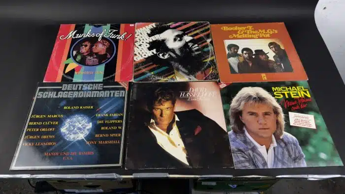 Posten  Schallplatten ausgefallene Stücke Siehe Bilder