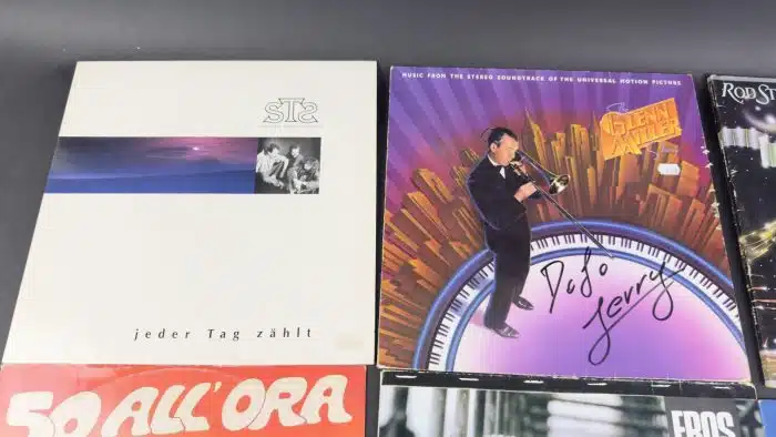 Posten  Schallplatten ausgefallene Stücke Siehe Bilder