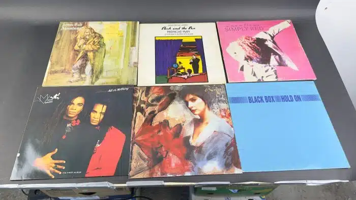 Posten  Schallplatten ausgefallene Stücke Siehe Bilder