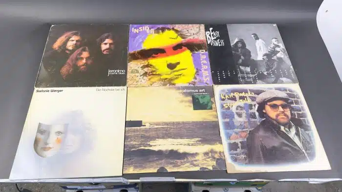 Posten  Schallplatten ausgefallene Stücke Siehe Bilder