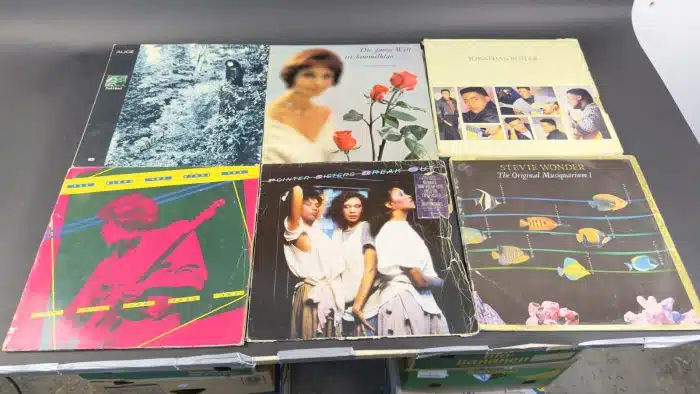 Posten  Schallplatten ausgefallene Stücke Siehe Bilder