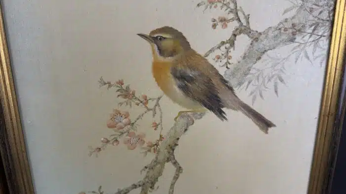 zwei Aquarelle - Vogelbilder  64x33 cm – Bild 3