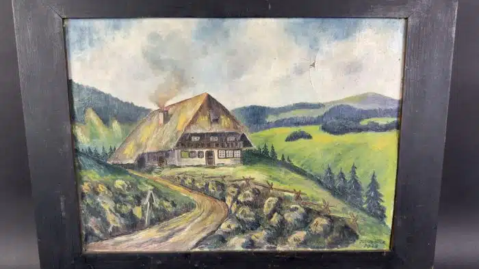 Öl auf Platte 1928 53 x 42 cm 1928 – Bild 2