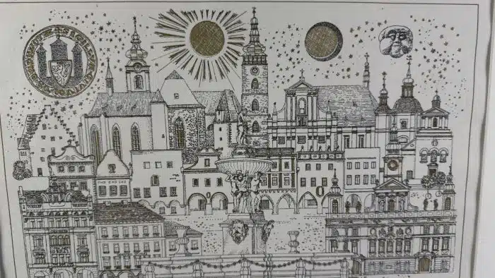 Lithorgaphie unleserlich signiert 53x42 cm – Bild 6