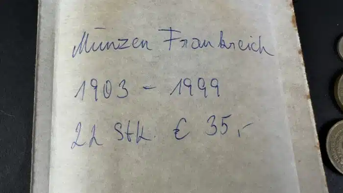 Posten Münzen Frankreich ab 1903  siehe Bilder – Bild 3