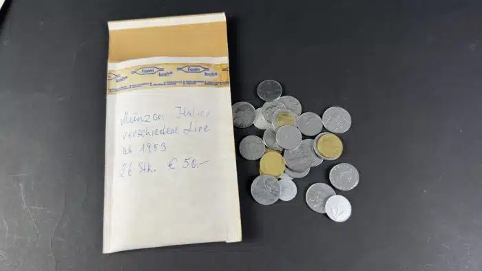 Posten Münzen Italien ab 1953  siehe Bilder