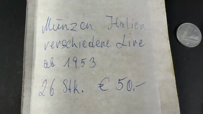 Posten Münzen Italien ab 1953  siehe Bilder – Bild 3