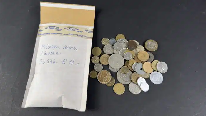 Posten Münzen verschiedene Länder  siehe Bilder