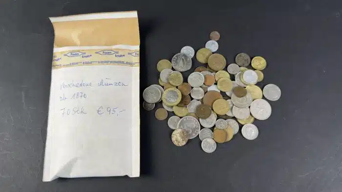 Posten Münzen verschiedene Länder ab 1870  siehe Bilder