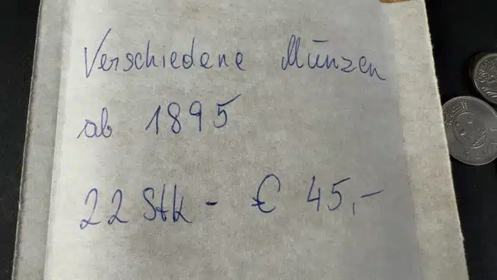 Posten Münzen verschiedene Münzen ab 1895  siehe Bilder – Bild 3