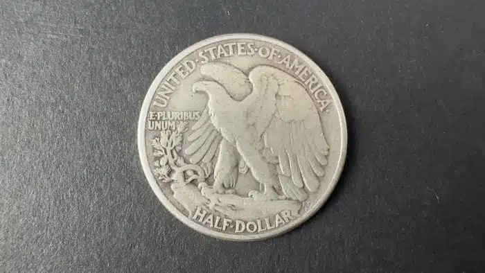 3 Stück half dollar 900 Silber 1942 1943 1943 – Bild 3