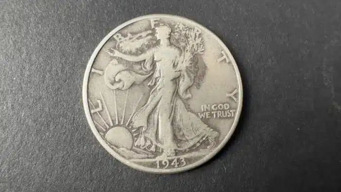 3 Stück half dollar 900 Silber 1942 1943 1943 – Bild 6