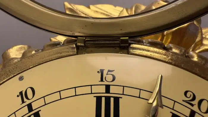 Vintage Franz Hermle Wanduhr B 30  cm H 55 cm – Bild 7