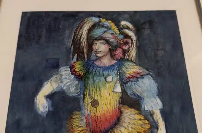 Ernst Fuchs (Wien 1930-2015) "Papageno" unten signiert Ernst Fuchs, Lithographie in Farbe, 100/299, Passepartoutausschnitt 34 x 28 cm, verglast, gerahmt – Bild 7